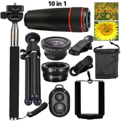 iPhone 8 7 6 5 S Smartphone Kit télescope téléscopique mobile 12X